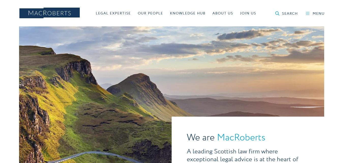 Glasgow & Edinburgh Solicitors Law Firm Scotland MacRoberts